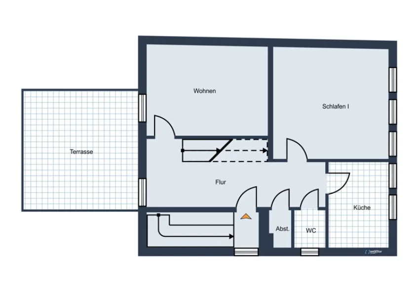 Grundriss 2. Obergeschoss