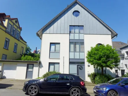 Hausansicht - Haus kaufen in Bielefeld - Individuelles Einfamilienhaus in innenstadtnaher Lage