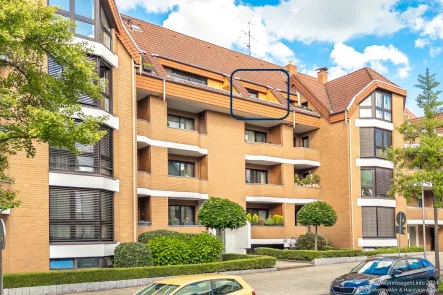 Ansicht - Wohnung kaufen in Bielefeld - Kleine Wohnung in zentraler Lage in Bielefeld-Brackwede