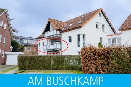 Ansicht - Wohnung kaufen in Rheda-Wiedenbrück - Großzügig und hell!3-Zimmer-Eigentumswohnung mit Loggia