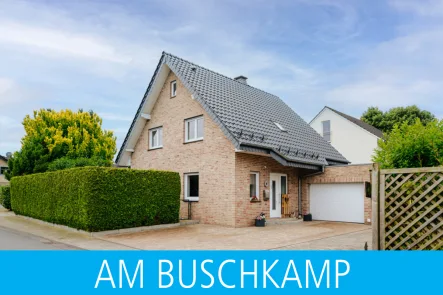 Ansicht - Haus kaufen in Schloß Holte - Energetisch aktuell!Modernes Einfamilienhaus mit Garage