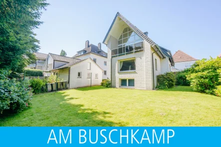 Hausansicht - Haus kaufen in BI-Schildesche - Top Lage am Johannisbach! - Einfamilienhaus in Schildesche