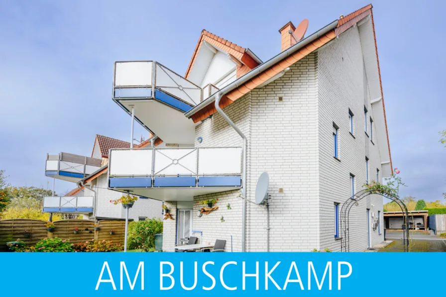 Ansicht - Wohnung kaufen in Schloß Holte-Stukenbrock - Attraktiv, modern in beliebter Lage!3-Zimmer-Eigentumswohnung