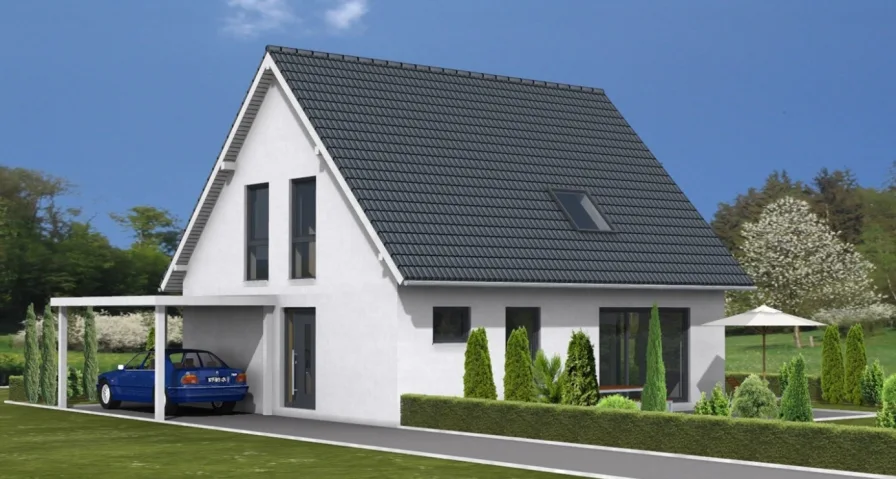 Visualisierung - Haus kaufen in Bielefeld / Dornberg - Modernes EFH mit gehobener Aussattung