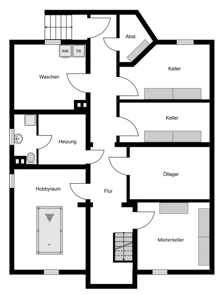 Grundriss Kellergeschoss