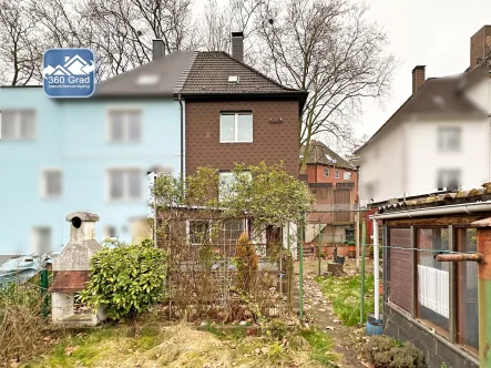Rückansicht - Haus kaufen in Bochum - Verwirklichen Sie Ihren Traum vom Eigenheimin Leithe