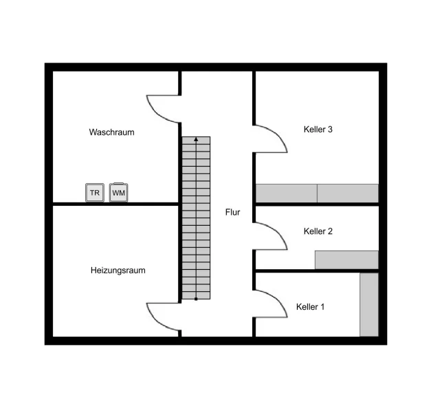 Grundriss Kellergeschoss