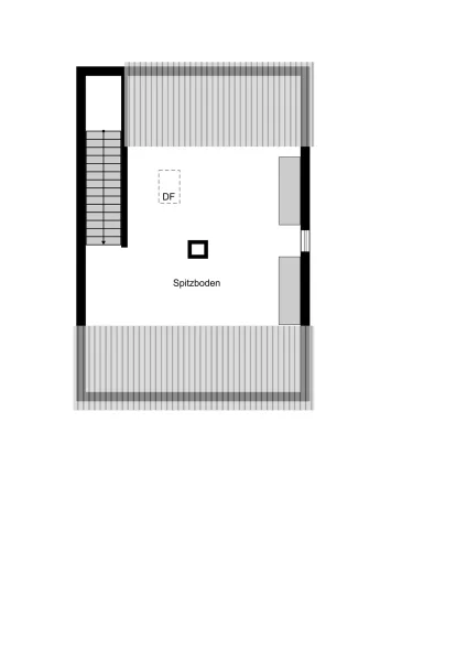 Spitzboden (wohnraumähnlich ausgebaut)