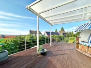 Dachterrasse mit Überdachung