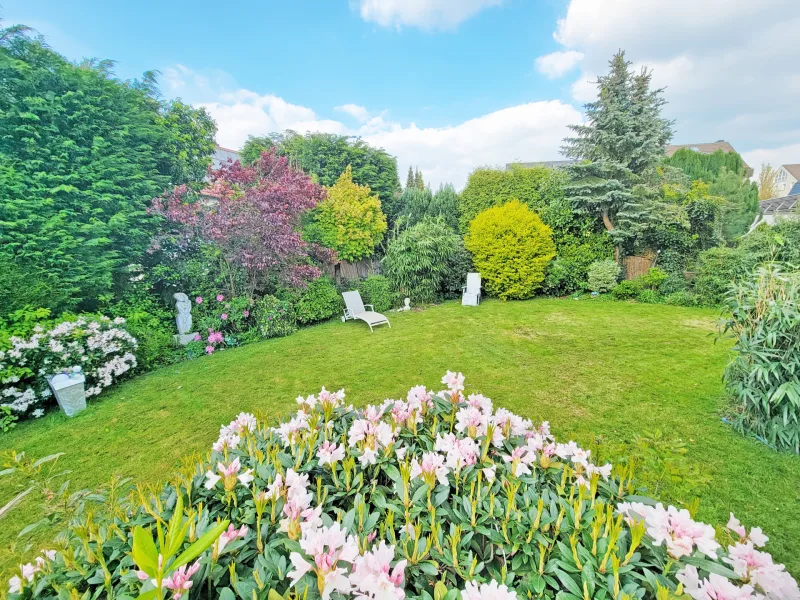 Paradiesischer Garten zur Erholung