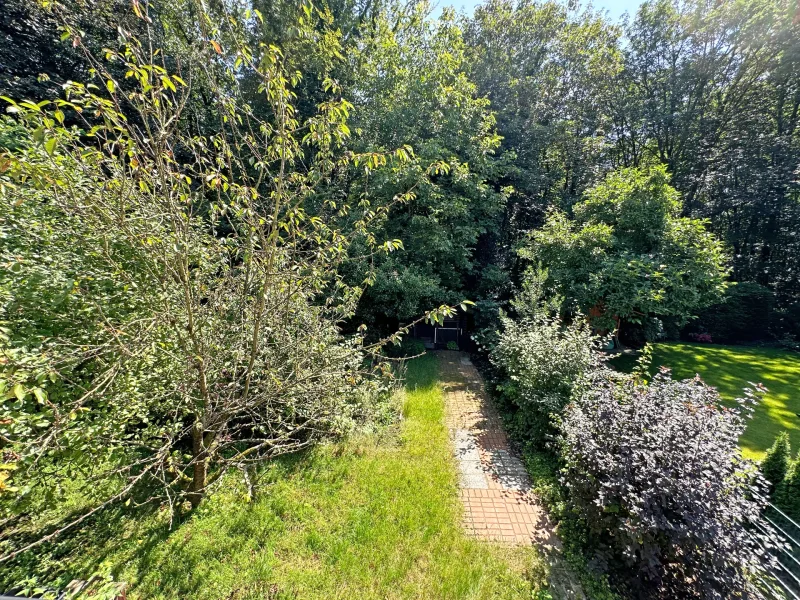 Ausblick in den Garten 