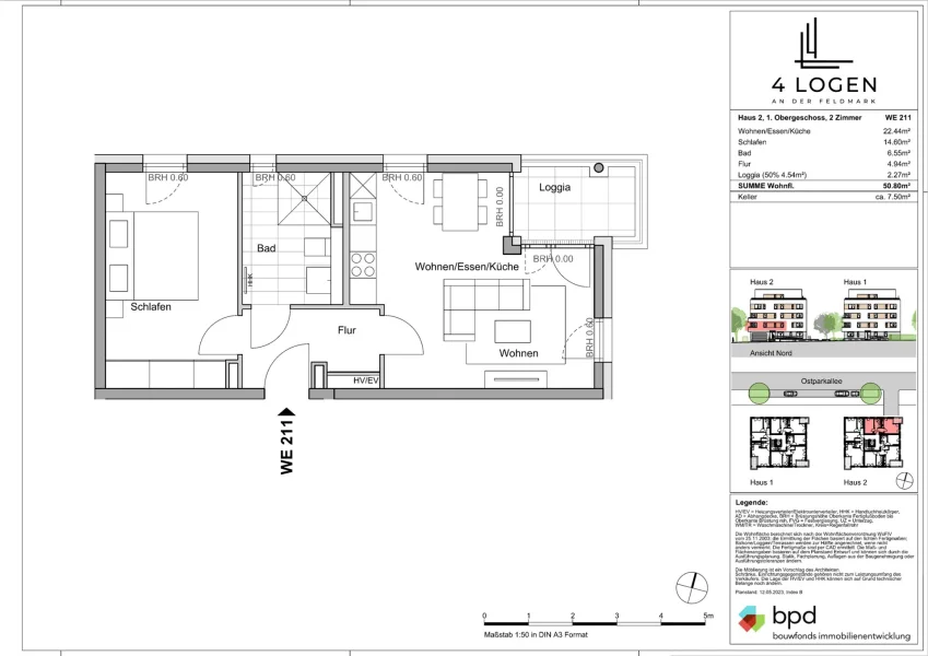 Grundriss WE211