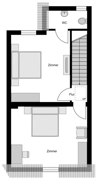 Grundriss Obergeschoss