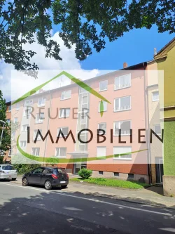 NEU zur Vermietung in Wanne-Eickel - Außenansicht - Reuter Immobilien – Immobilienmakler - Wohnung mieten in Herne - Großzügige 2,5 Räume mit Balkon Nähe Wanner Zentrum