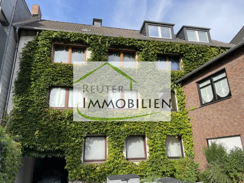 NEU zur Vermietung in Herne Wanne-Eickel - Rückansicht - Reuter Immobilien – Immobilienmakler - Wohnung mieten in Herne - Schönes Apartment im Erdgeschoss in Herne-Röhlinghausen