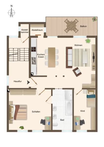 NEU zur Vermietung - Bochum Linden - Sanierter Altbau 2. OG - Wohnung mieten in Bochum - 20% Mietpreisreduzierung ggü. der inserierten Miete während Sanierung - Altbau in Bochum Linden!