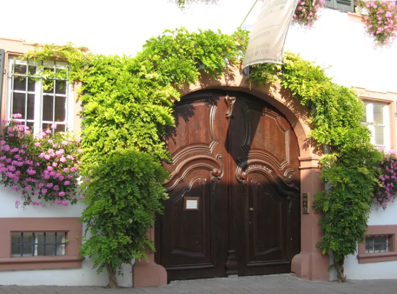 ALTES HOFTOR - Haus kaufen in Bodenheim - ImmobilienPunkt***SANIERTES HISTORISCHE ANWESEN - GENERATIONENWOHNEN IN DER DOMÄNE!