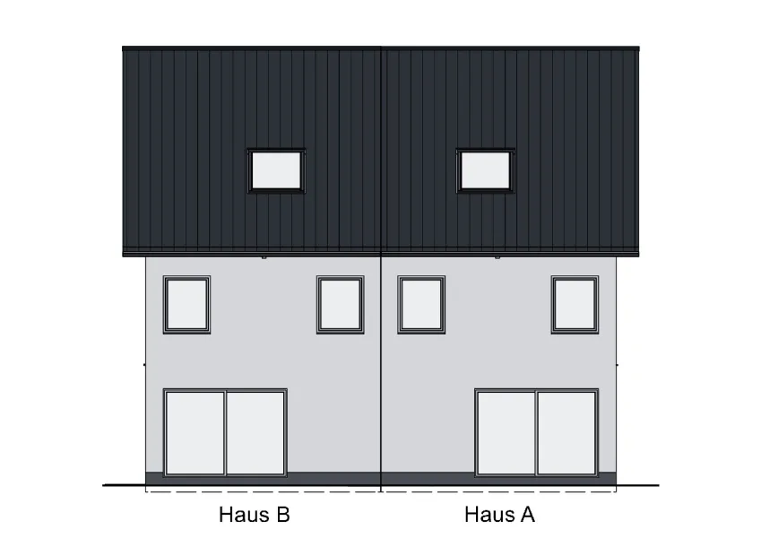 Rückansicht Planungsbeispiel