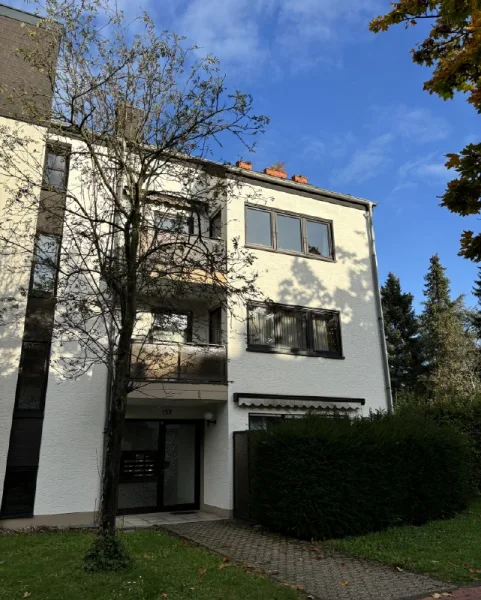 Außenansicht - Wohnung mieten in Bonn - 2-Zi.-Wohnung mit Terrasse und TG-Stellplatz in beliebter Lage von Bonn-Dottendorf