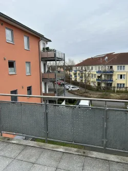 Blick v. Balkon - Wohnung mieten in Bonn / Vilich - Helle 3-Zimmer-Wohnung mit Südbalkon in Bonn-Beuel-Vilich! Zentrumsnah am Rande des Siebengebirges!