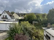 Blick vom Balkon