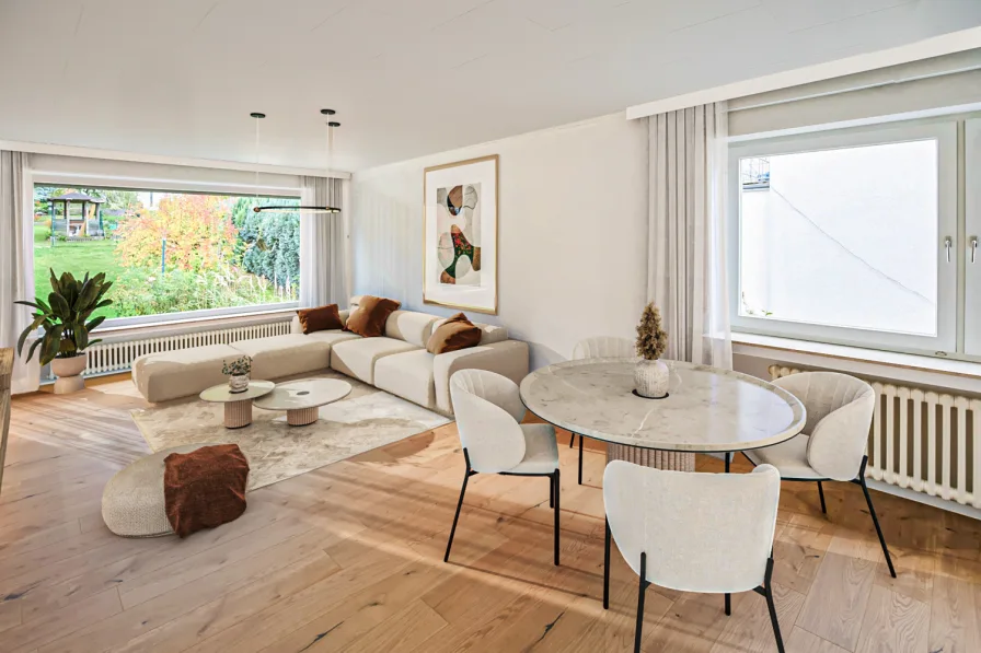 Wohnzimmer - Haus kaufen in Bonn - einzigartiges Wohnhaus  # vielseitig nutzbar
