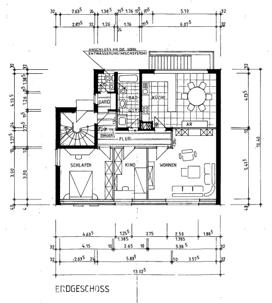 Grundriss Erdgeschoss