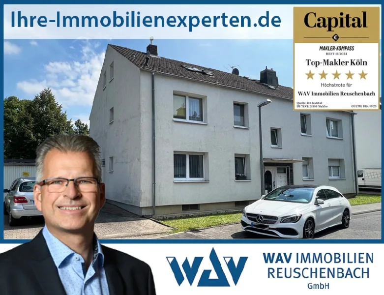 Ansicht - Haus kaufen in Wesseling - BERZDORF: Modernisiertes 5-Familienhaus (DG-Wohnung bezugsfrei)