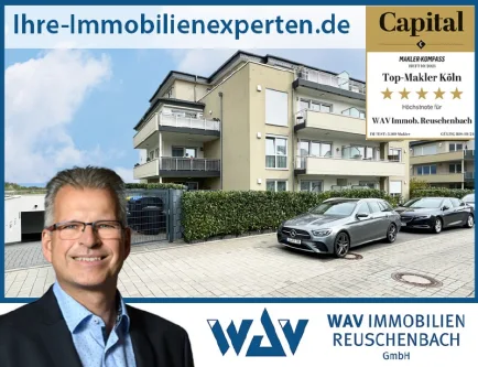 Ansicht - Wohnung kaufen in Bonn - Röttgen: Moderne Zweizimmerwohnung in gefragter Wohnlage