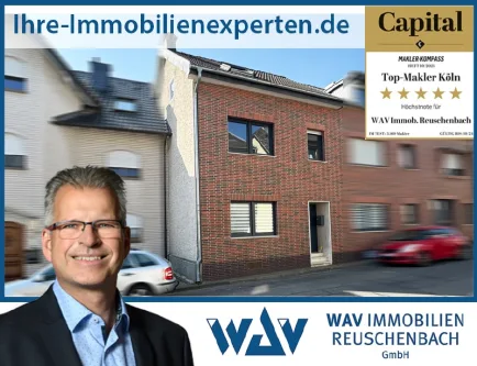 Ansicht - Haus kaufen in Bornheim - WALBERBERG: Modernisiertes Haus mit viel Platz für die ganze Familie und das Homeoffice