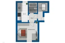 Grundriss DG (andere Wohnung fehlt)