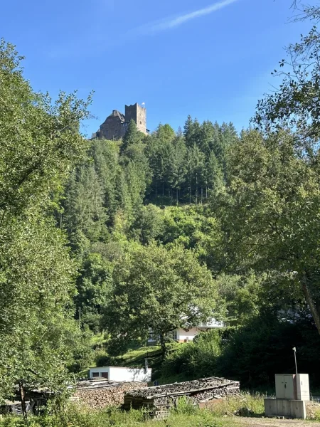 Unterhalb Burg Arras