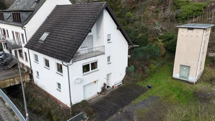 Luftansicht - Haus kaufen in Klotten - Ihr neues Zuhause an der Mosel! Einfamilienhaus mit Garage in Klotten!