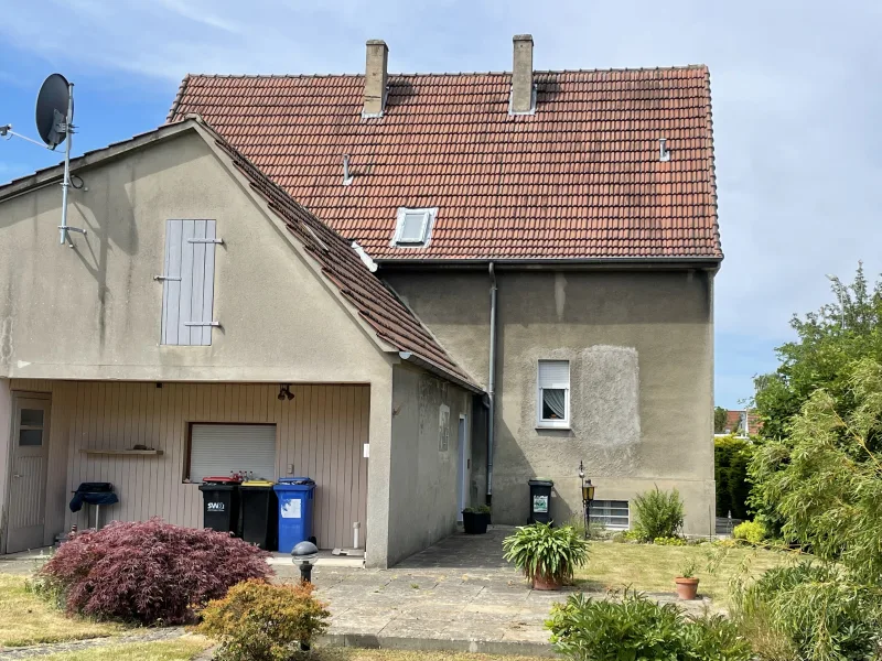 Gartenansicht - Haus kaufen in Herford - 1-2 Familienhaus in bevorzugter Lage von Elverdissen
