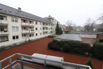 Aussicht Balkon hinten