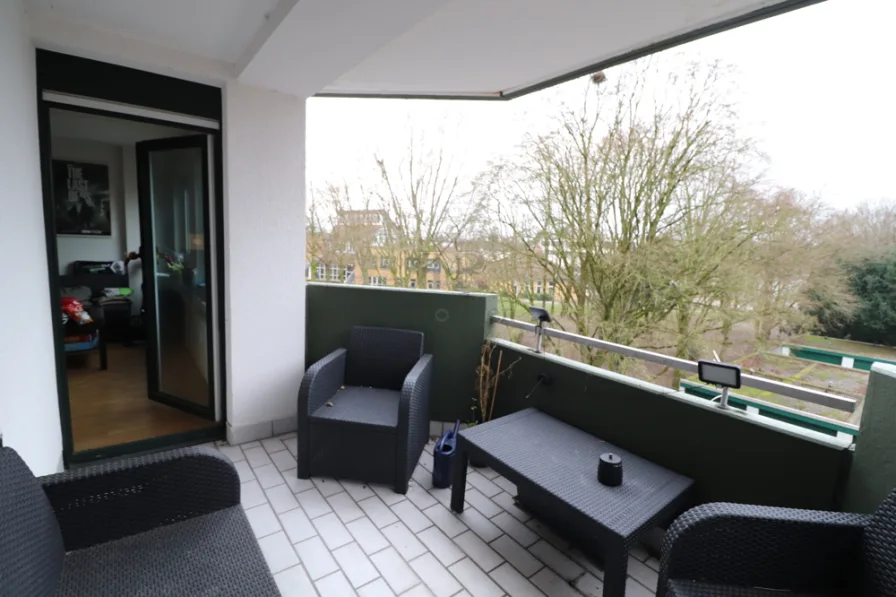 Balkon - Wohnung mieten in Voerde - Voerde! Schöne 2-Zimmer-Wohnung in einem gepflegten Mehrfamilienhaus!