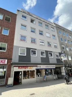Außenansicht - Büro/Praxis kaufen in Dortmund - Kapitalanlage: Attraktive Gewerbeflächen (Büro, Praxis, Einzelhandel) in Dortmund-Mitte zu verkaufen