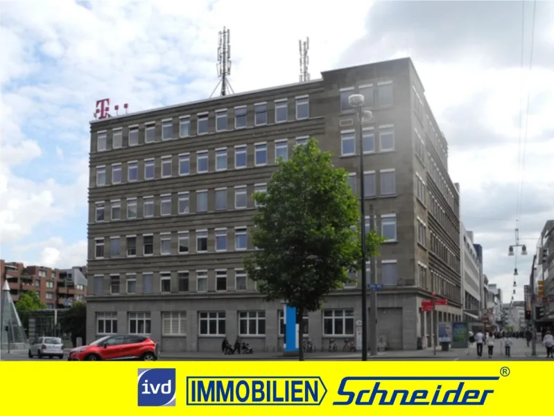 Außenansicht - Büro/Praxis mieten in Dortmund - *Provisionsfrei* ca. 697-1.455m² Büro-/Verwaltungsflächen in bester Lage, Dortmund-City zu vermieten