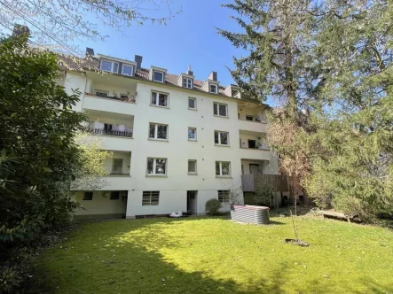 Rückansicht - Wohnung kaufen in Dortmund - ERDGESCHOSSWOHNUNG MIT BALKON IN SEHR GUTER LAGE AM RANDE DES KREUZVIERTELS