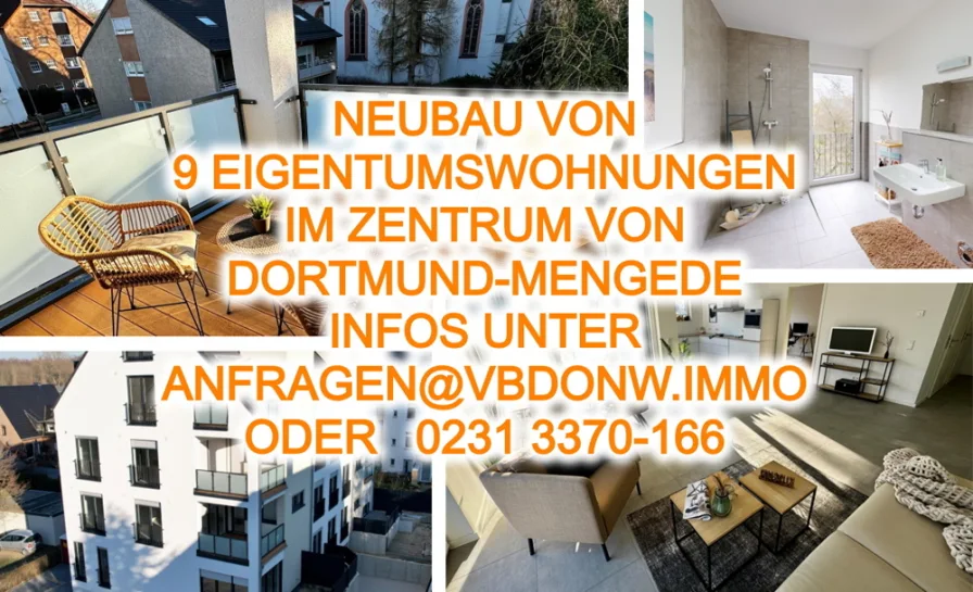 Präsentation - Wohnung kaufen in Dortmund - NEUBAU VON 9 ATTRAKTIVEN EIGENTUMSWOHNUNGEN IM ZENTRUM VON DORTMUND-MENGEDE