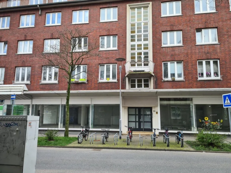 Hausansicht - Wohnung mieten in Duisburg - renovierte Single-Wohnung mit Einbauküche