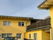 Blick zur Wohnung im 1.OG