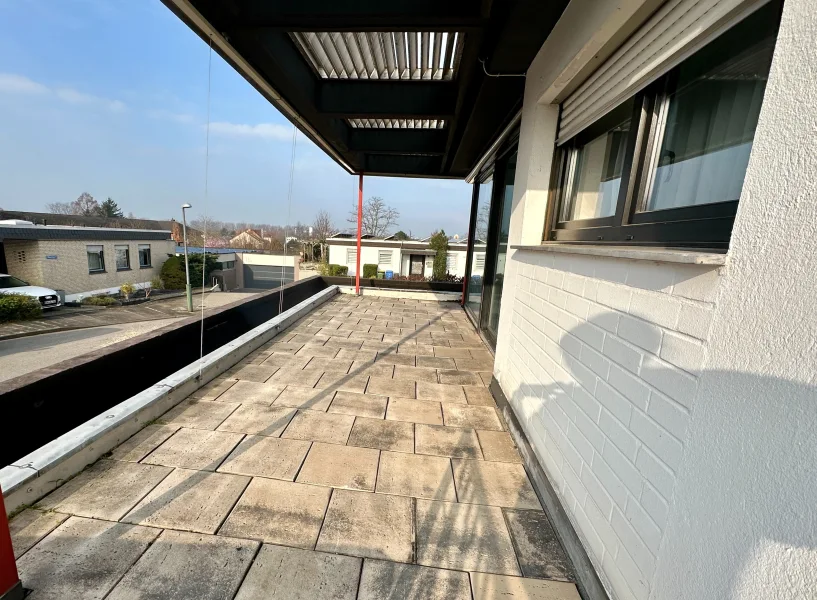 Terrasse mit Weitblick in die Voreifel