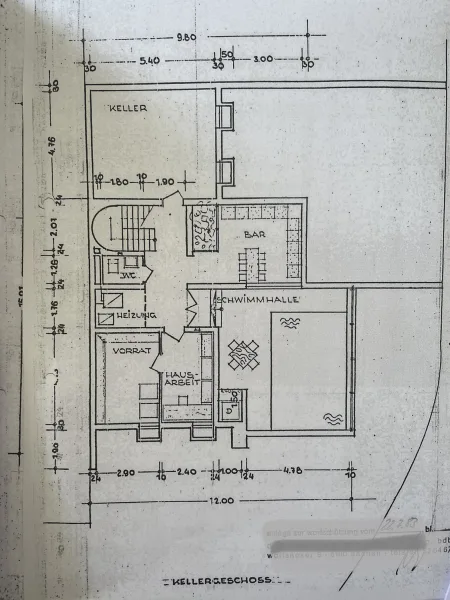 Grundriss  KG