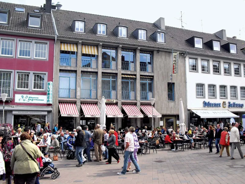 beliebter Marktplatz