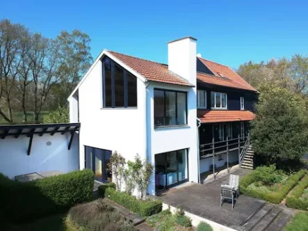 Ansicht  - Haus kaufen in Hürtgenwald - Wunderbares Einfamilienhaus mit Stallgebäude und Weide