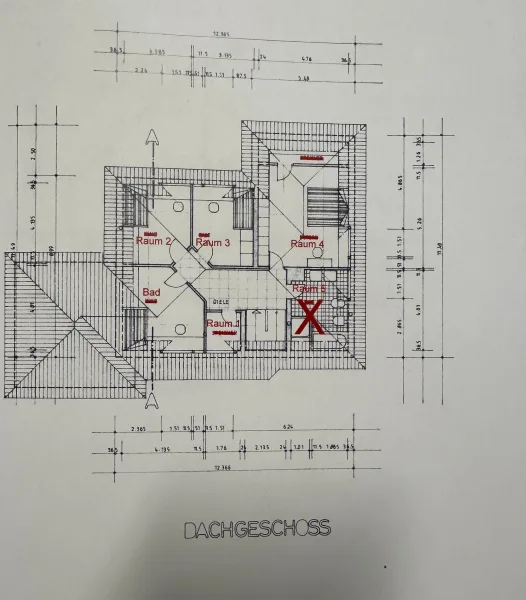 Grundriss Dachgeschoss