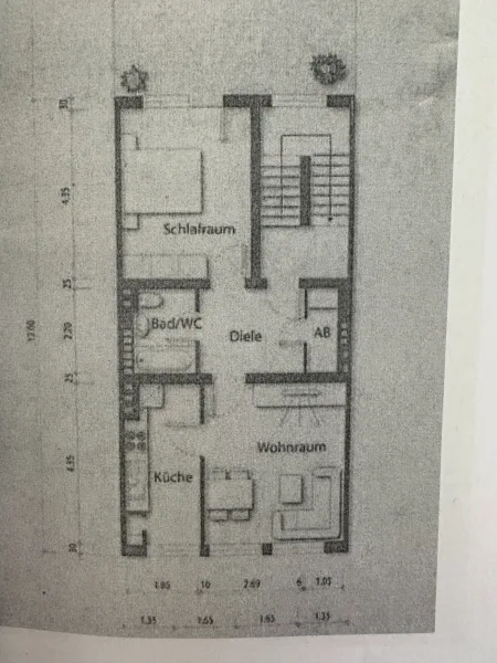 Grundriss 1.OG -3.OG