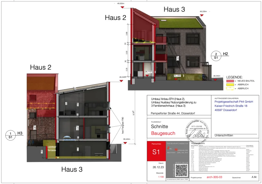 Visualisierung_Haus 2_3_Schnitte