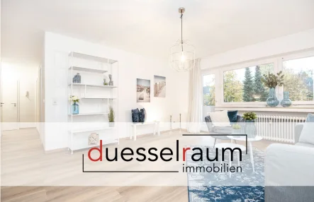 Titelbild - Wohnung kaufen in Düsseldorf - *Provisionsfrei: moderne 3-Zimmer mit 2 Balkonen und TG-Stellplatz in ruhiger Lage!